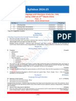 CBSE 10 English Syllabus