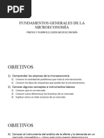 Fundamentos Generales de La Microeconomía