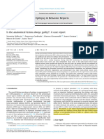 Is The Anatomical Lesion Always Guilty - A Case Report