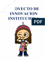 Proyecto-De Innovación Institucional-1