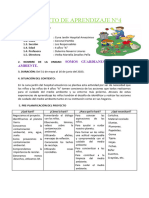 Proyecto Mayo Ambiente 4 Años