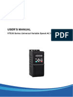 User Manual VTS30 Series Universal Variable Speed AC Drives