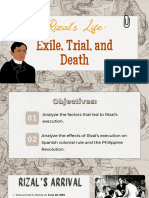 RIZ101 - Rizal Life - Exile Trial and Death