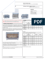 Modular Distribution Blocks With Staggered Bars: Catalogue Numbers