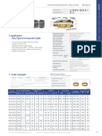 Os-E1Uf: Application: Any Type of Armoured Cable