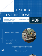 Metal Lathe & Its Functions