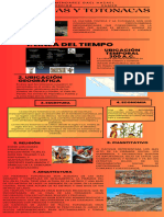 Infografía Toltecas y Totonacas