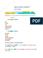 LE PASSÉ COMPOSÉ-formation Et Particularités