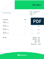 Sbseg en Row 2023 Invoice Template