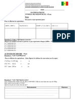 Maths CM1 Mars 2024