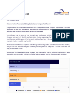 Career Compass Test Result