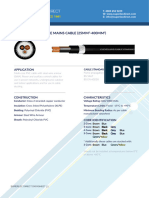 BS 5467 PVC MULTICORE MAINS CABLE (25 400mm)