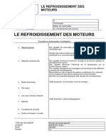 Refroidissement Dossier Travail Formateur