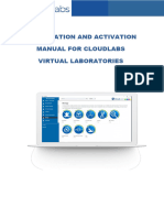 Assisted Installation and Activation Manual For Cloudlabs Virtual Laboratories - V3.5 WINDOWS