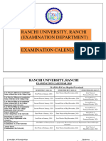 Examination Calender 2024