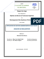 Rapport de Stage