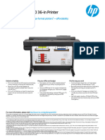 HP Designjet t650 5hb10ab19 Brosura - 611289a444633