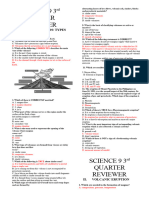 SCIENCE 9 3rd QUARTER REVIEWER VOLCANOES