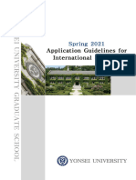 Yonsei International Guidlines Regist