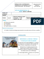 GUÍA DE ARTE No 2 GRADO SEXTO Y SEPTIMO SEG. PER. 2021