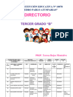 Directorio Tercer B