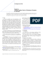 Aniline Point and Mixed Aniline Point of Petroleum Products and Hydrocarbon Solvents