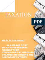 TAXATION