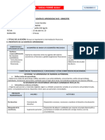 SESIÓN DE APRENDIZAJE N 05 I BIMESTRE Ciencias Sociales Segundo Grado 24 de Abril