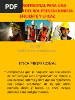 1 Etica Profesional Prevencionista