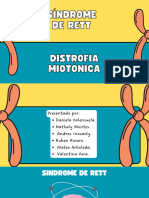 Distrofia Miatonica y Síndrome de Rett