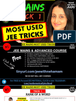 Rank of A Word - Jee Mains Most Used Tricks-1