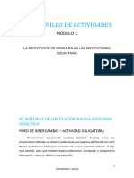 Cuadernillo de Actividades Actualizacion en Comunicacion y Evaluacion Formativa