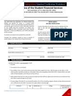 2015-16 Independent Standard Verification Worksheet (V1)