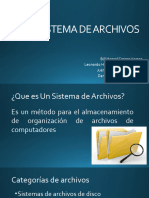 Sistema de Archivos