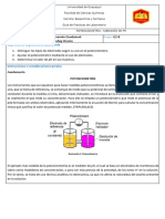 INFORME DE POTENCIOMETRÍA PH