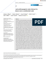 Global Change Biology - 2021 - Wilson - Artificial Night Light and Anthropogenic Noise Interact To Influence Bird Abundance