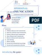 Interpersonal Communication