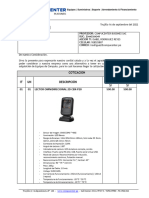 Cotizacion Lector 2d