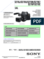 Sony hvr-s270j S270u s270n S270e s270p s270c Ver 1.3 Rev-1
