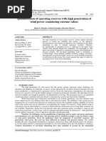 Quantification of Operating Reserves With High Pen