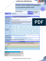 Unidad de Aprendizaje Matematica Paantam