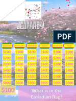 1 Spring Jeopardy