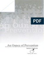 Gerson An Ounce of Prevention