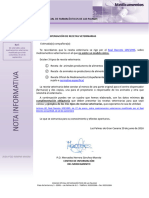 Colegio Oficial de Farmacéuticos de Las Palmas: C.I.M. Circular Nº