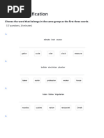 Verbal Classification 4.22