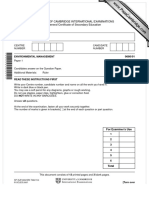 University of Cambridge International Examinations International General Certificate of Secondary Education