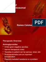 No. 14 Inhibitors of Bacterial Ribosomal Actions