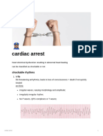 Cardiac Arrest Protocol