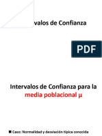 Intervalos de Confianza