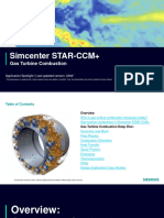 Simcenter STAR-CCM+ Gas Turbine Combustion - Application Spotlight Presentation